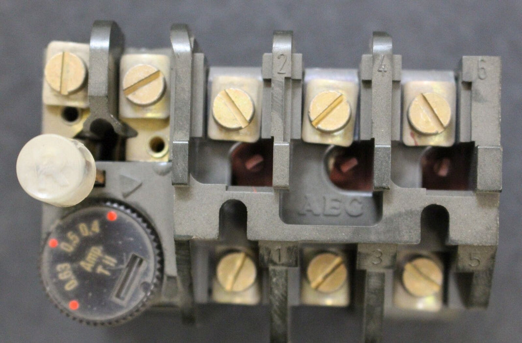 AEG Thermisches Überstromrelais b 16/30 0,4-0,63A 600VAC - 910-341-422 - 1 Stück