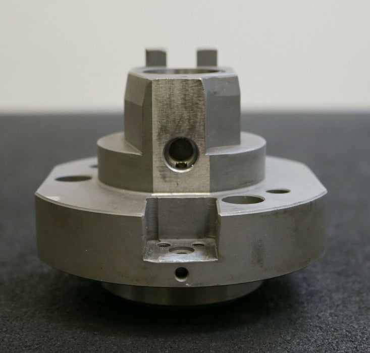 RÖHM Aufnahme ID 1007101 AußenØ 118mm AdapterØ 66mm Gesamthöhe 95mm unbenutzt