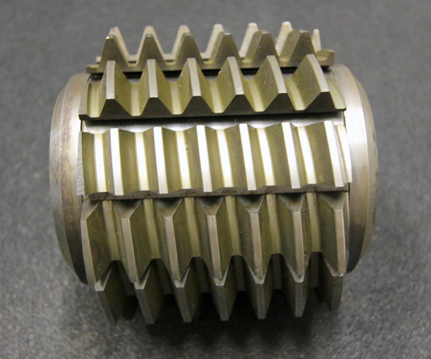 SAAZOR Stollenwälzfräser involute spline hob m= 4mm BP III Ø110x110xØ32mm 20°