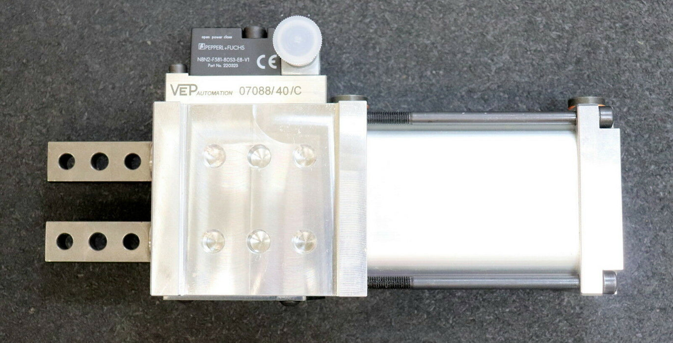 VEP AUTOMATION Stiftziehzylinder DCPD40AN12-40IR No. 01625 Anschraubbereich 55mm