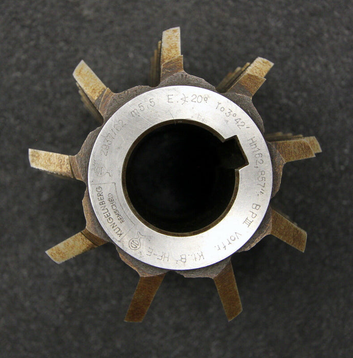 KLINGELNBERG Vollstahlwälzfräser gear hob Vorfräser m= 5,5mm BP III 20°
