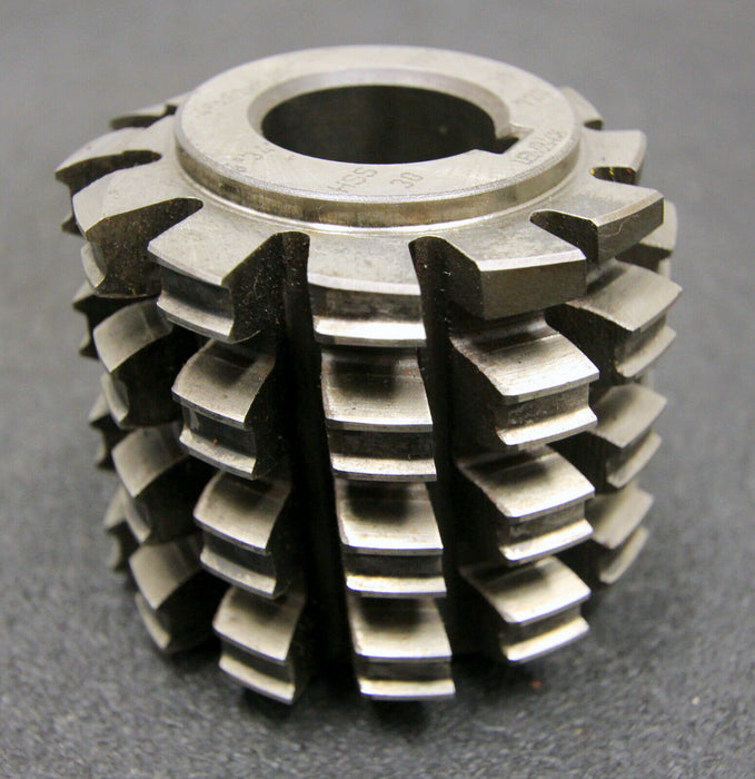 LEIMBACH Keilwellenwälzfräser spline hob 10 Keile 46x52x6,05 mit Höcker LKN