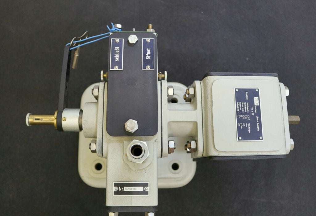BTG / ASKANIA Elektro-Hydraulik-Umformer Typ S22 Art.Nr. 2132850 Tauchspule 1000