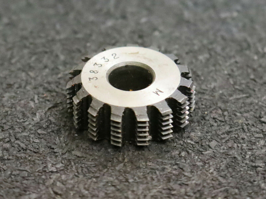 MIKRON Vollstahl-Wälzfräser No. 38332 m= ? ho= ? Abmessungen Ø23x8xØ8mm 1ggR