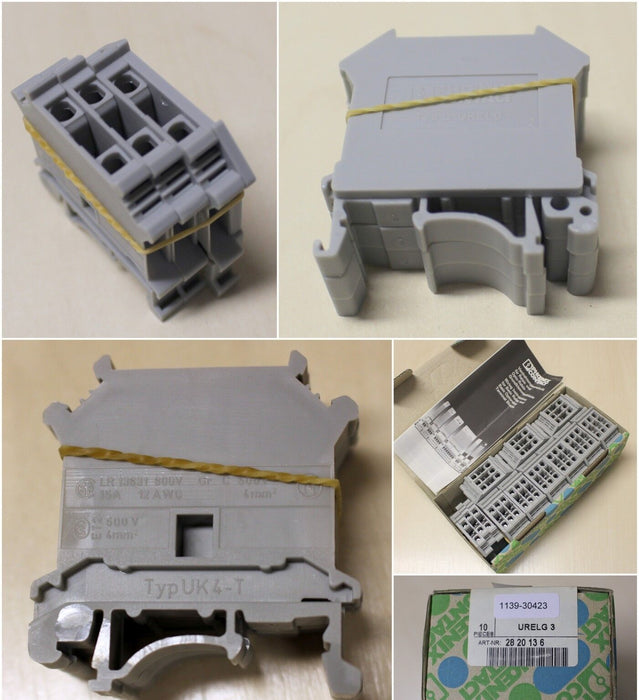 PHOENIX URELG3 Grundklemmenblock mit Schraubanschluss - 2820136 - 10 Stk./Pck