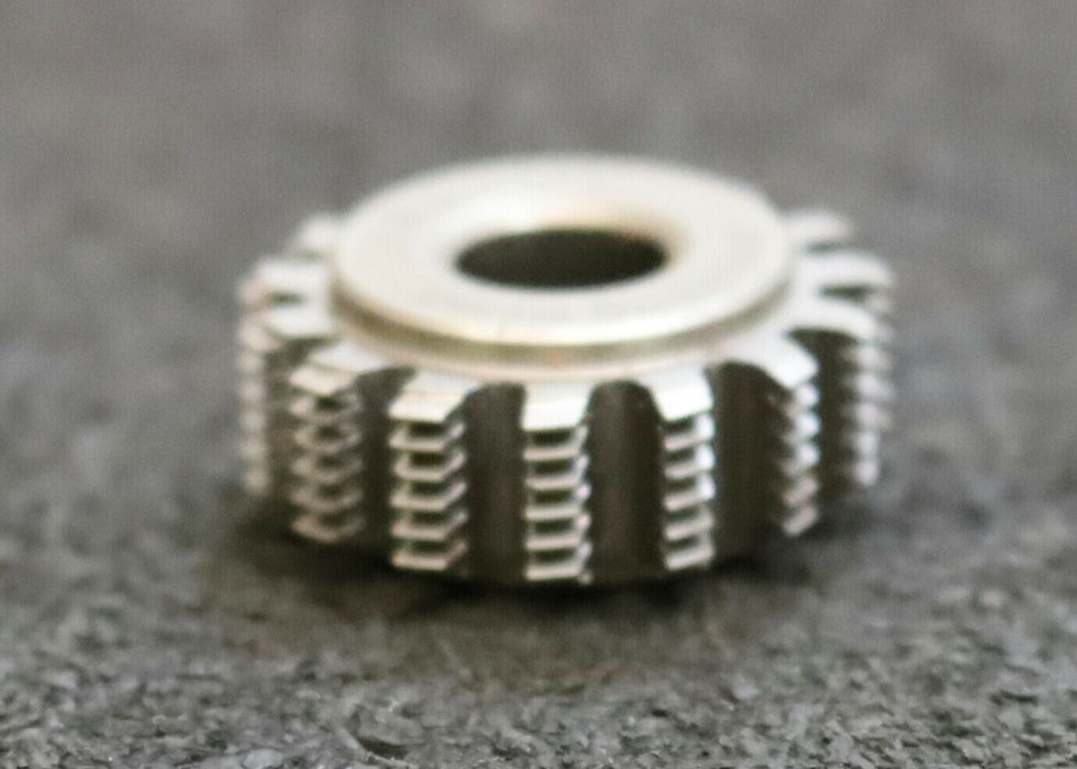 MIKRON Vollstahl-Wälzfräser No. 90703 m= 0,36 ho= 1,08 Abmessungen Ø24x10xØ8mm