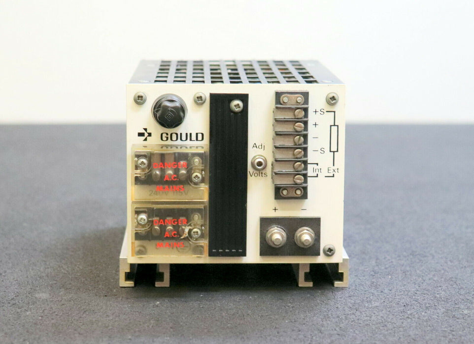 GOULD POWER SUPPLY MG 5-20C Input 115-120VAC or 220-240VAC 1,5 / 0,85A 45-440Hz