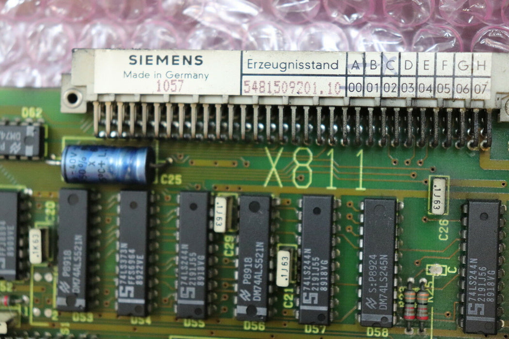 SIEMENS SINUMERIK Video Anschaltung 6FX1115-0AA02 Version C gebraucht - ok