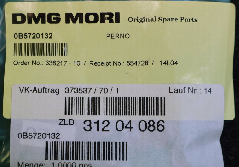 DMG MORI PERNO Art.Nr. 0B5720132 unbenutzt in OVP