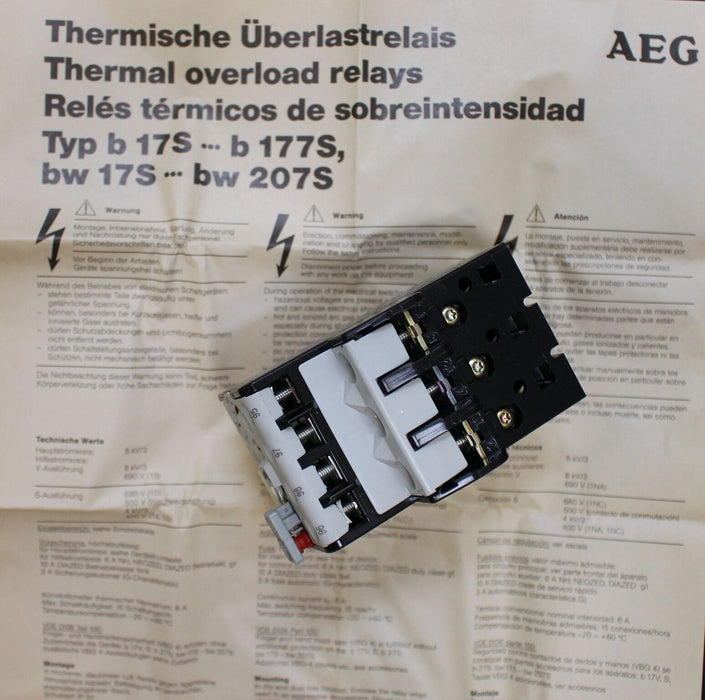 AEG Thermisches Überstromrelais b17 S - 0,18-0,28A - 910-341-923-00