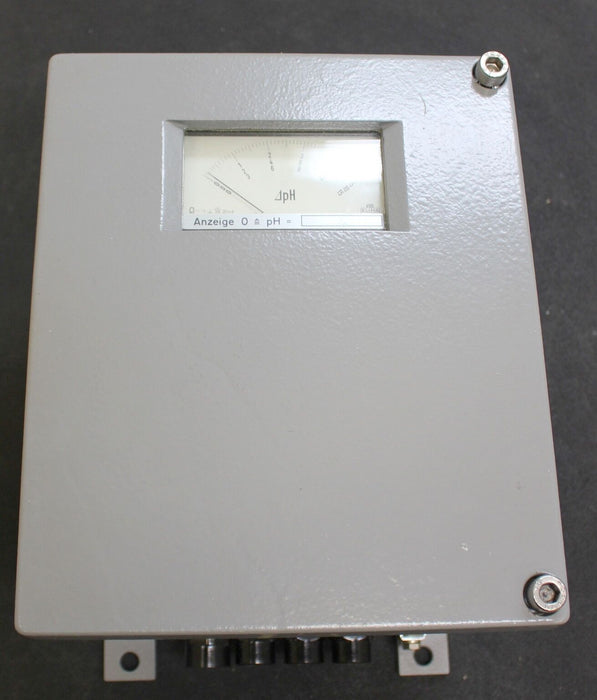 HARTMANN&BRAUN Betriebs-pH-Messer Elima M57937 220VAC 40-60Hz 15VA Ausgang 20mA