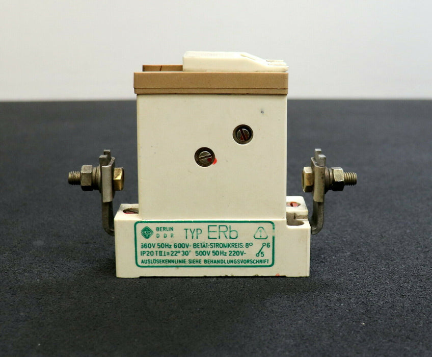 EAW DDR Thermisches Überlastrelais ERb 63-100A PL-Nr. 637180006 IN=100A 660VAC