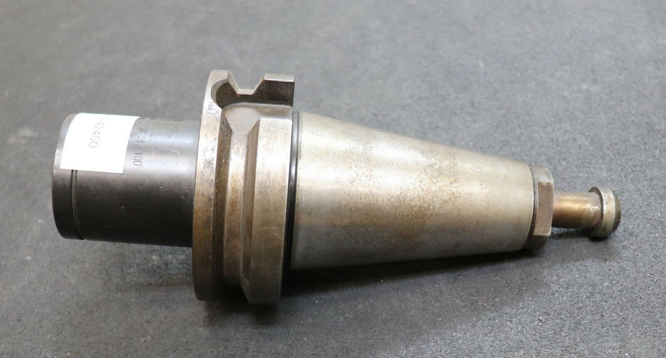 KELCH SK50 Werkzeughalter D28 Grundaufnahme 28x100 GL=250mm MAS BT 50 JIS B 6339