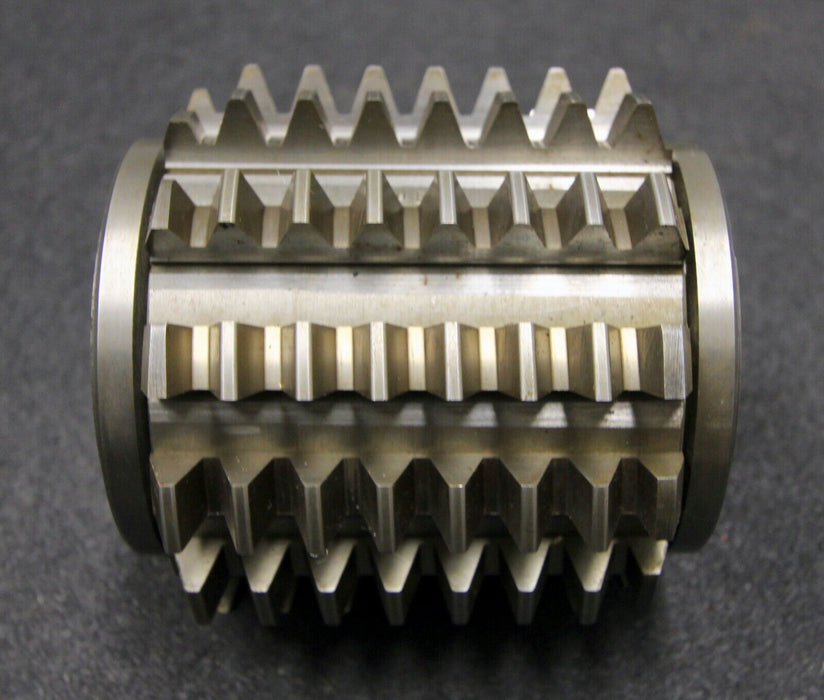 FETTE Stollenwälzfräser involute spine hob m= 3,5mm BP II nach DIN3972 20° EGW