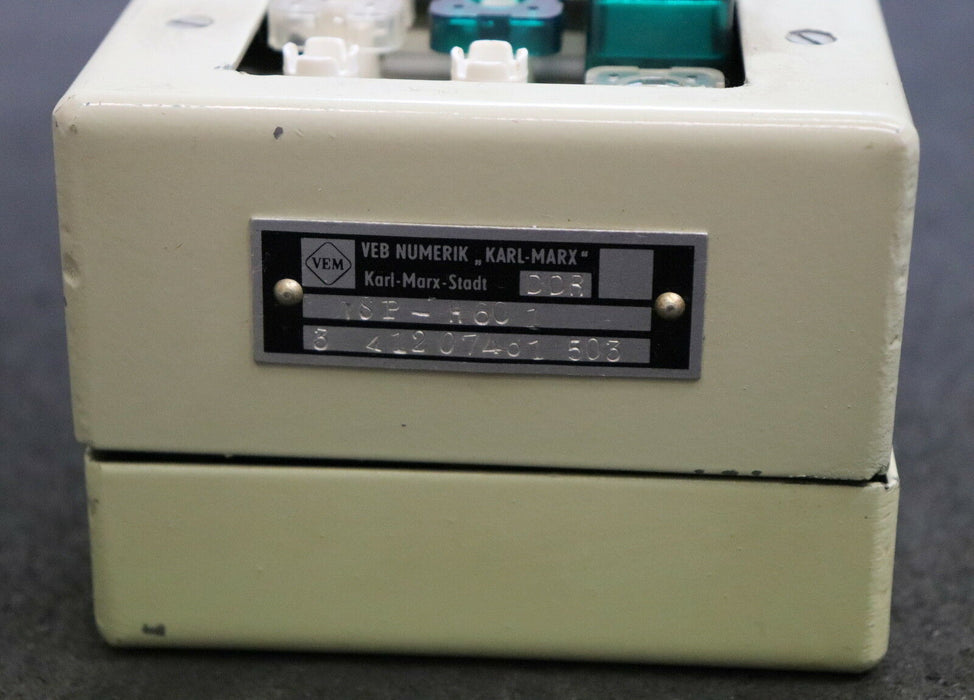 VEB NUMERIK KARL-MARX-STADT Hilfsgerät zum Starten und Warten ISP-H601 gebraucht