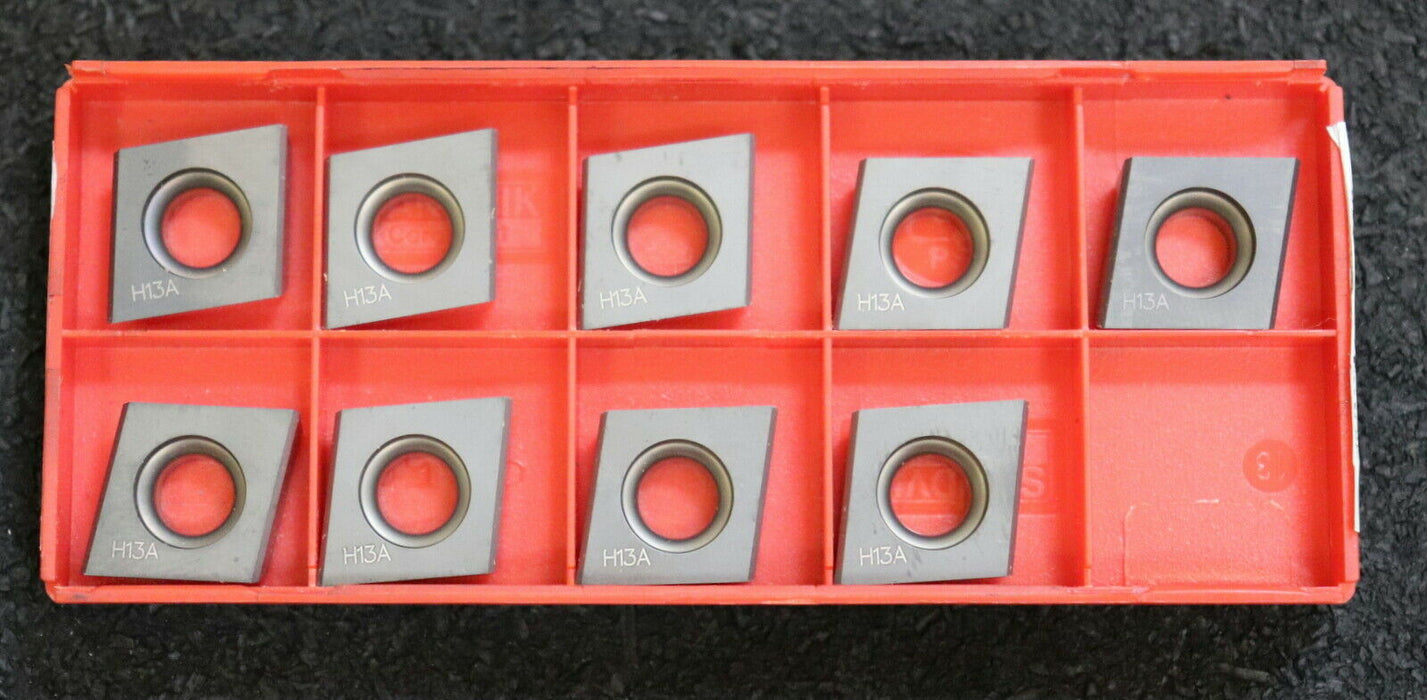 SANDVIK 9 Stück Wendeplatten 009370L12 H13A 3GH0622673 - unbenutzt