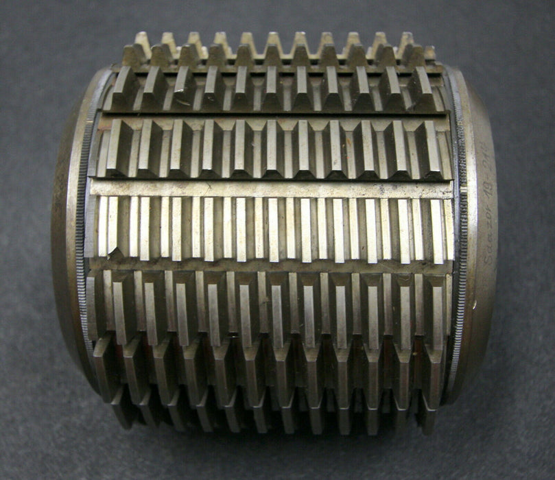 SAAZOR Stollenwälzfräser involute spline hob Fertigfräser m= 3mm 15° EGW 2gg. R