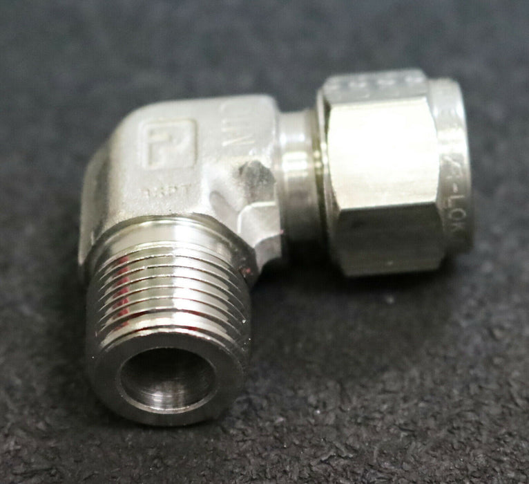 HAM-LET 13x Winkel-Einschraubverschraubung HY-LOK SX2 R-AG Edelstahl unbenutzt