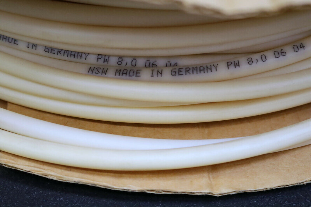 NSW 40m Rundriemen Round belt offen PW 8,0 06 04 Ø 8mm Länge ca. 40m unbenutzt