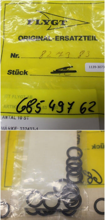 FLYGT O-Ring 827383 für Tauchmotorpumpe Typ:2052.170 - 22 Stk