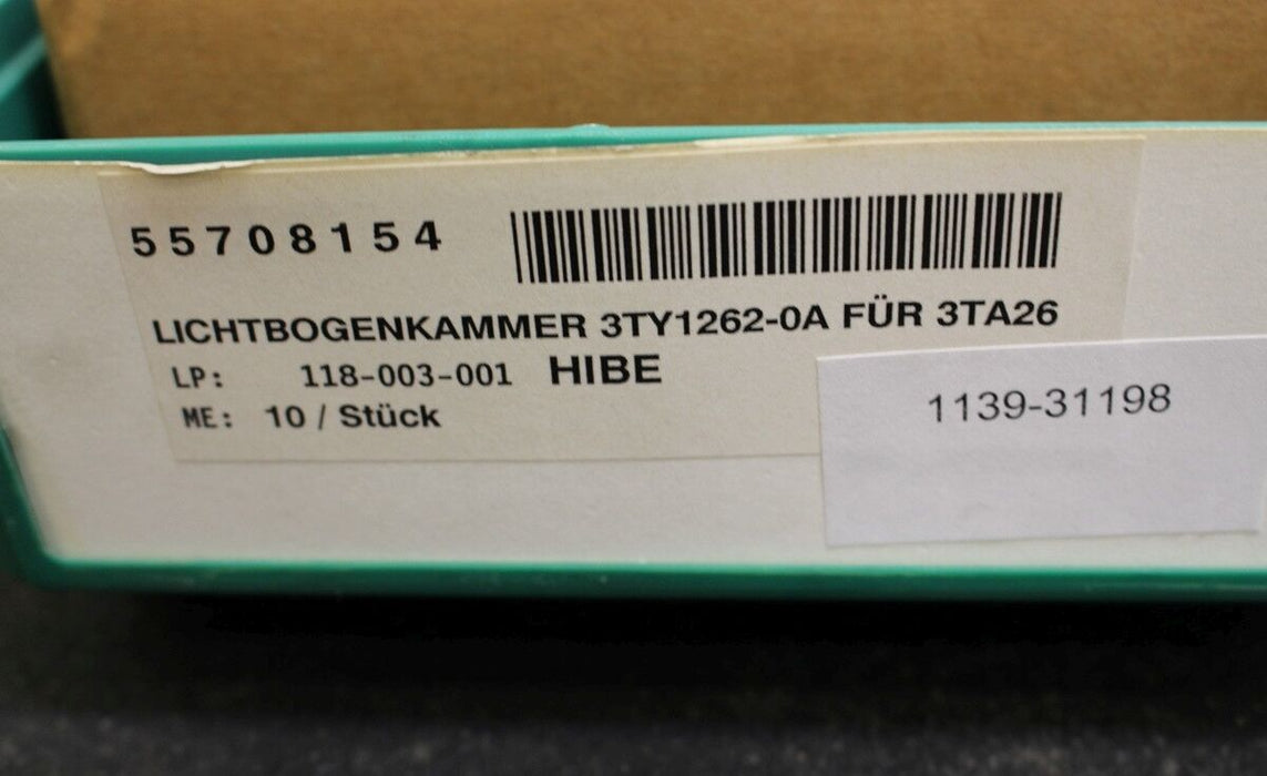 SIEMENS Lichtbogenkammer 3TY1262-0A - für Schütz 3TA26