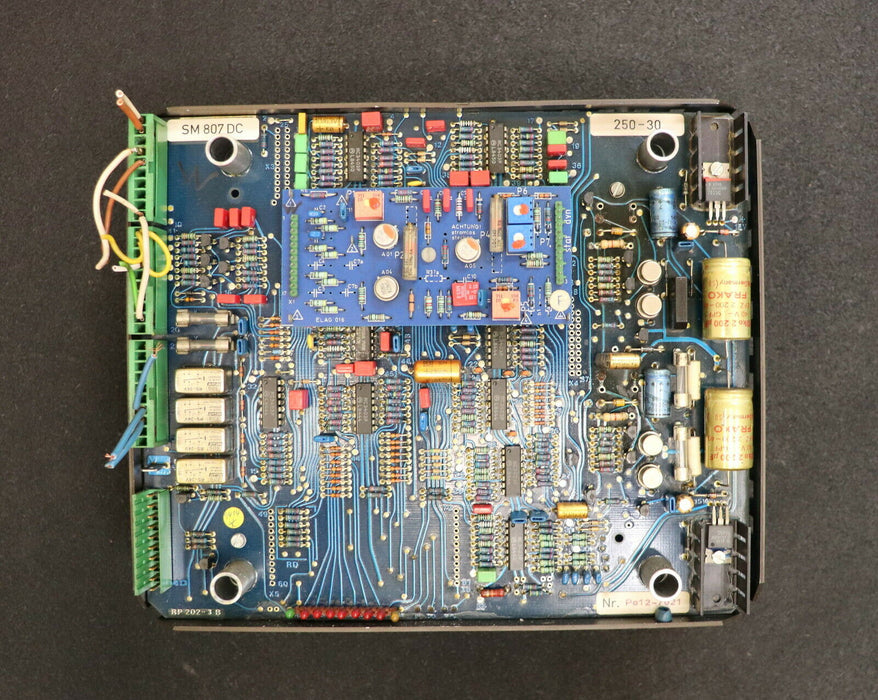 HELDT & ROSSI DC-Servoverstärker/Amplifier + Transformator SM 807DC 250-30