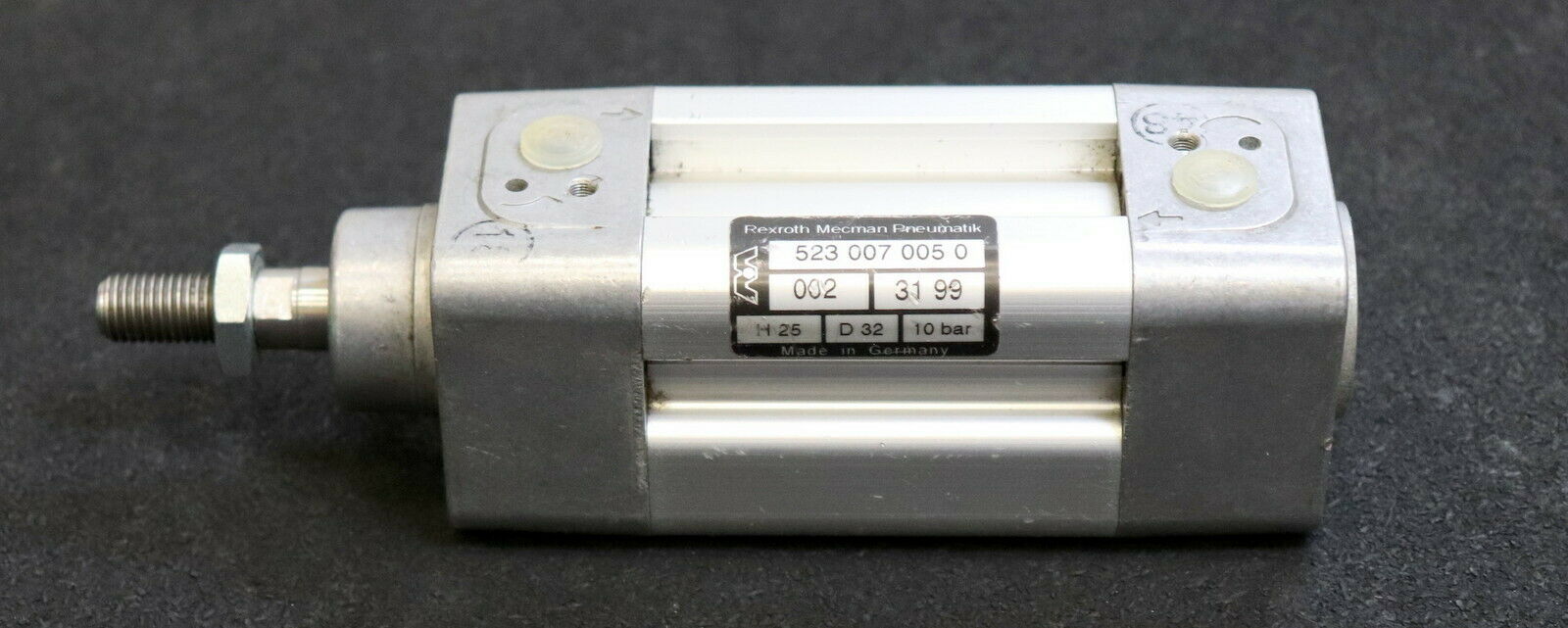 REXROTH MECMAN Pneumatikventil Typ 523 007 005 0 002 31 99 Hub = 25mm Ø 32mm