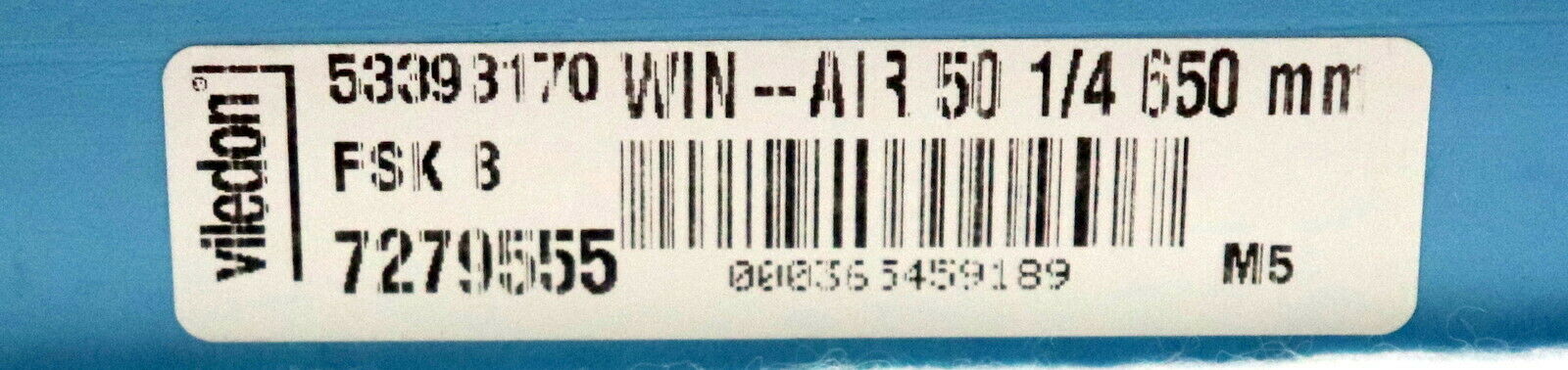 FREUDENBERG 2 Stk. VILDEDON Taschen-Filter Pocket Filter 5333170 WIN-AIR 50 1/4