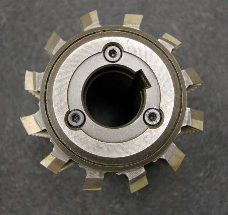KLINGELNBERG Stollenwälzfräser involute spline hob Vorfräser m= 3,5mm BP III 20°