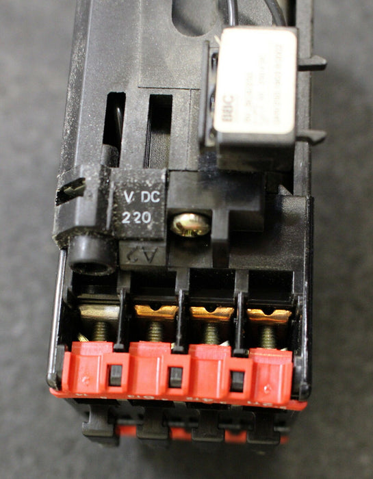 BBC PETERCEM Schütz Contactor BC16-30-10 220VDC Ith=28A Ui=690VAC
