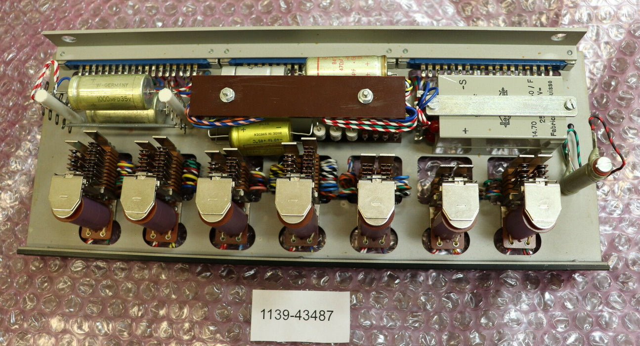 S.I.P. SCHÜTTE Einschub Karte 311 für Lehrenbohrwerk wurde aus einer lauffähigen