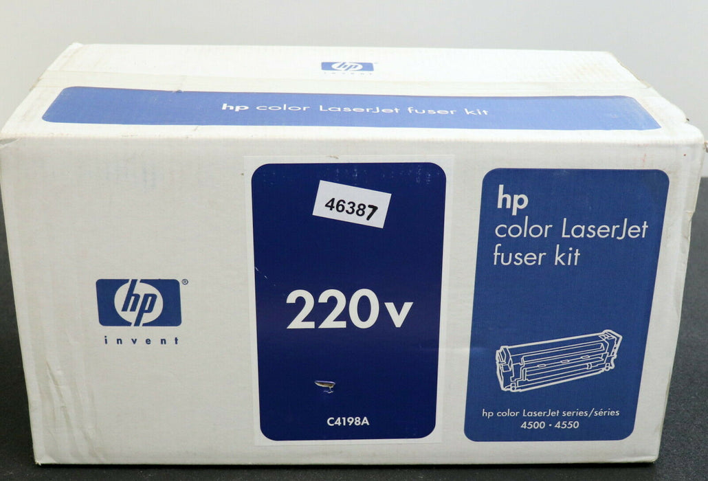HP Color Laser Jet Fuser Kit C4198A für HP 4500/4550 Herstelldatum schon älter!