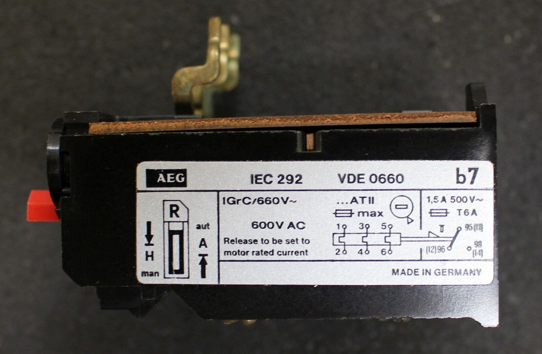 AEG Thermisches Überstromrelais b7 5,6-8 - 910-341-131 - 1 Stück