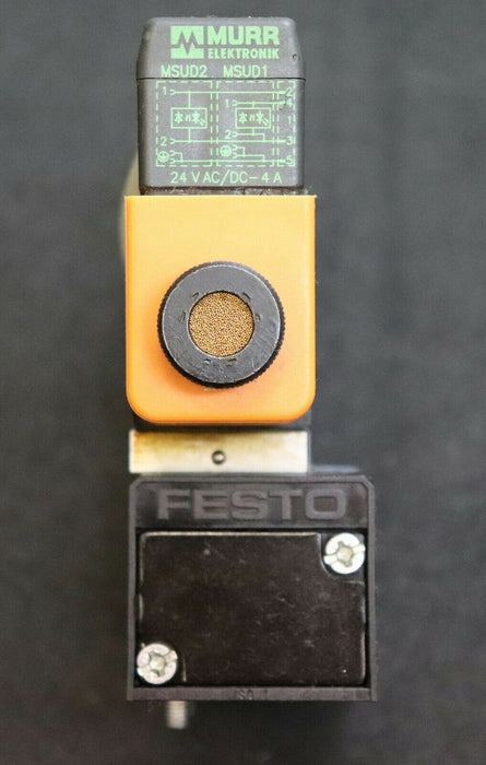 FESTO MURR Magnetventil + MSUD Doppelventilstecker MD-5/3E-D-1 C Art.Nr. 43349
