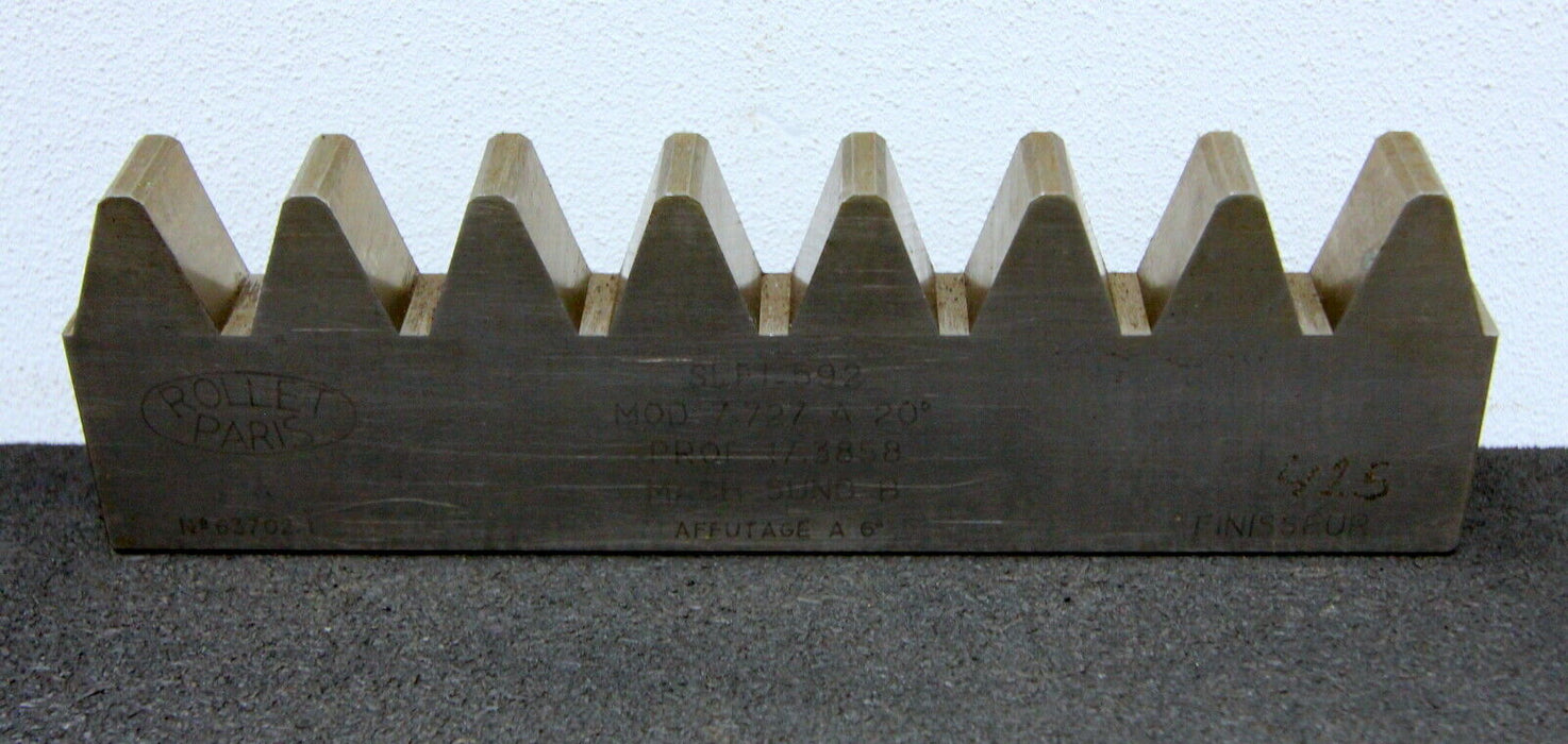 ROLLET PARIS Hobelkamm rack cutter m= 7,727 Angle 20°