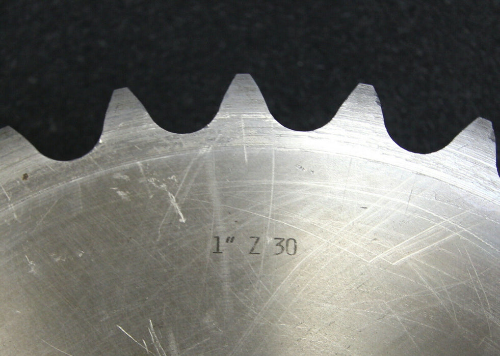 Zweifach-Kettenradscheibe mit einseitiger Nabe ZRS Teilung 1"x17,02mm Z= 30