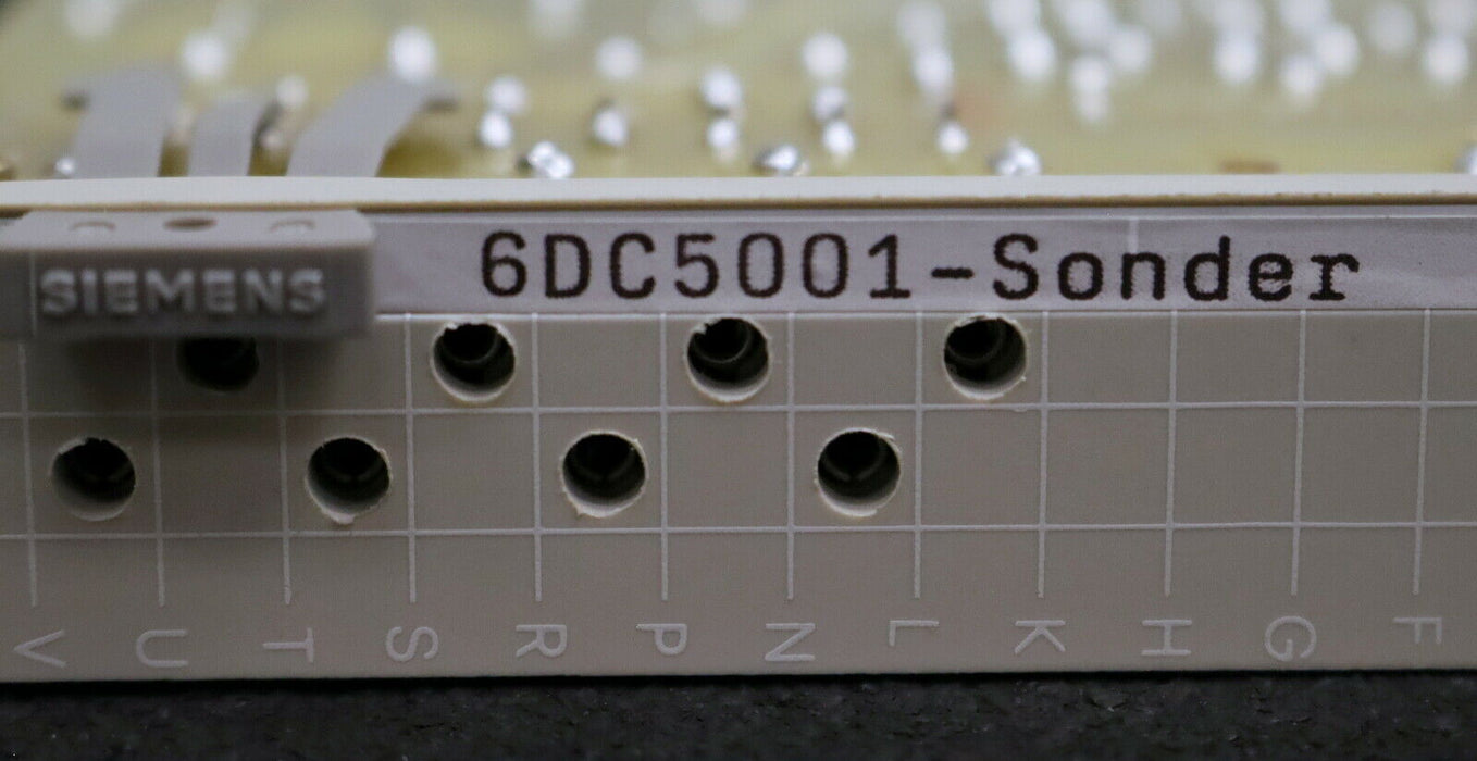 SIEMENS Beschaltungs-Baugruppe 6DC5001-Sonder n.Sach.NR. E88110-S664 gebraucht