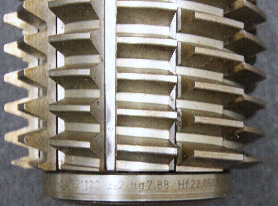 KLINGELNBERG Stollenwälzfräser involute spline hob Vorfräser m= 3,5mm BP III 20°