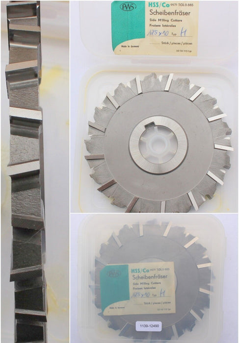 Scheibenfräser DIN 885 Art.-Nr. 14131175 Form A Typ H Ø125js16x10k11xØ32H7