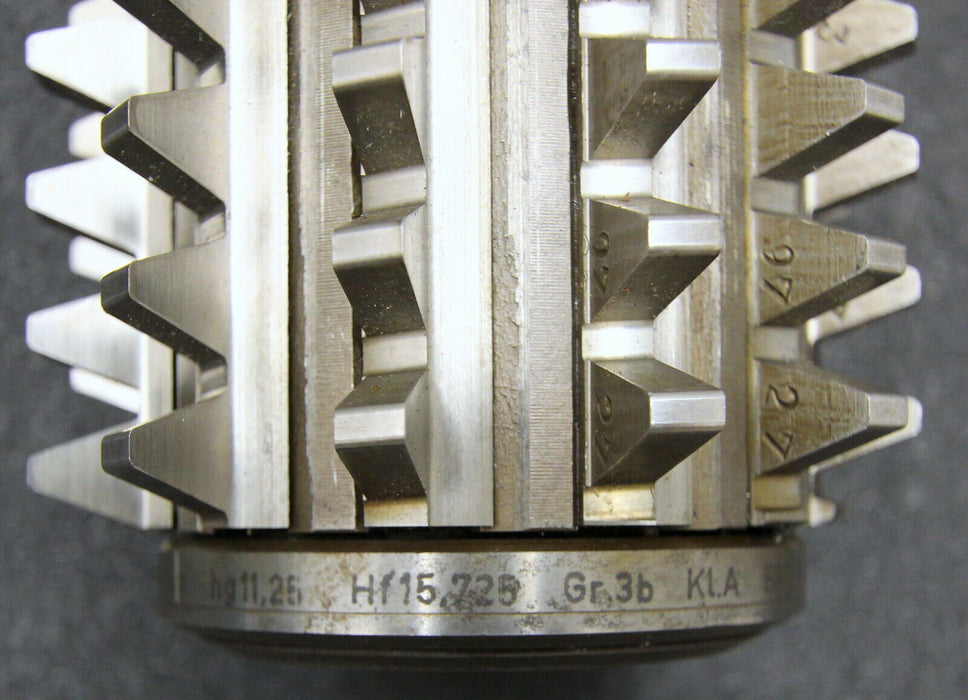 KLINGELNBER Stollenwälzfräser involute spline hob m= 5mm BP II Ø110x110xØ32mm