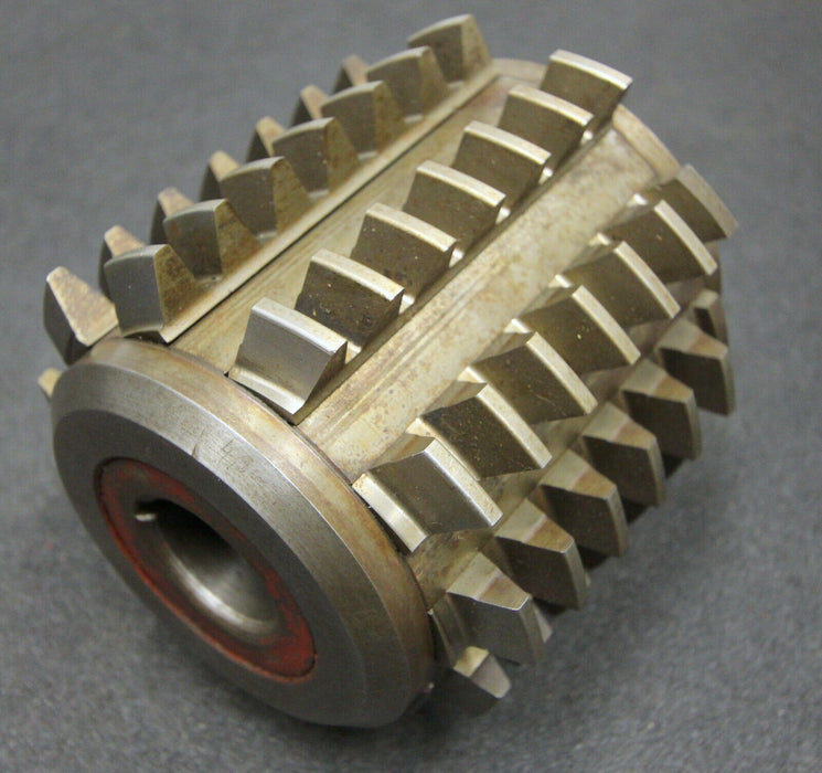 SAAZOR Stollenwälzfräser involute spline hob Vorfräser m= 4,9mm 15° EGW 1gg. Re