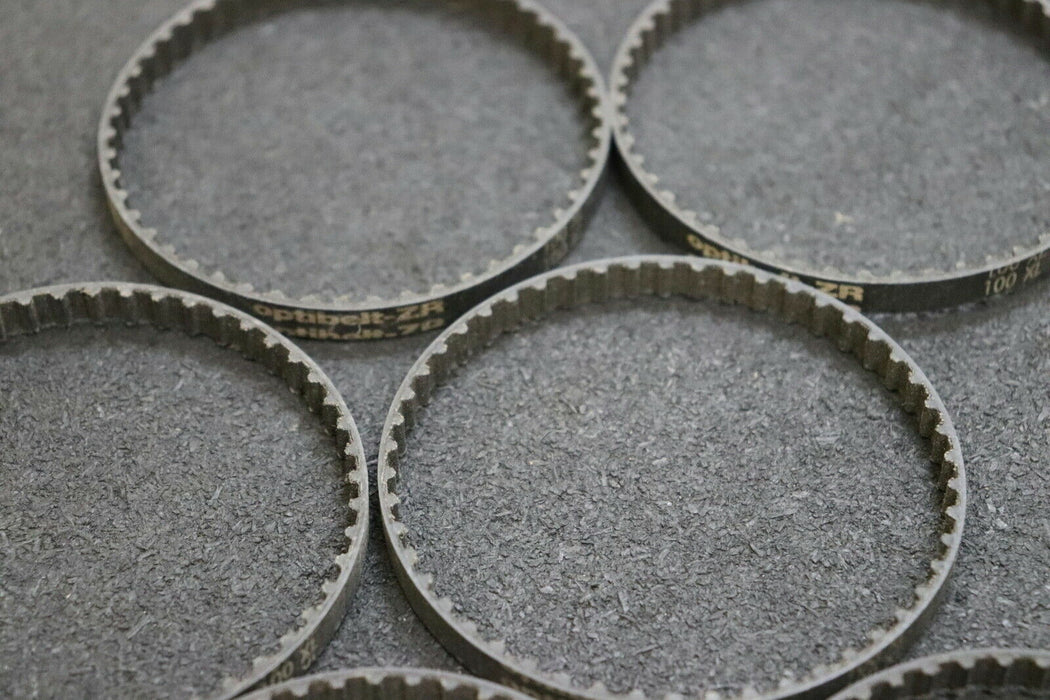 OPTIBELT 7 Stück Zahnriemen 100XL Länge 254mm Breite 6,35mm - unbenutzt