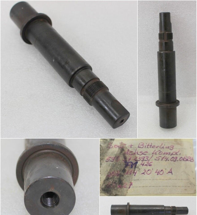 CHRISTEN Achse komplett 590 372393 / 514.09.015B.3 Pos.110