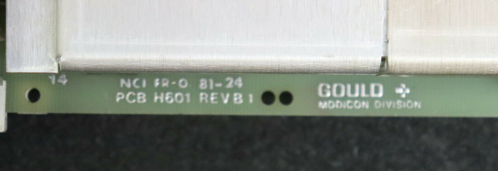 GOULD MODICON Output module B650 115VAC PCB H601 REV B 1  NCI FR-O  81-24