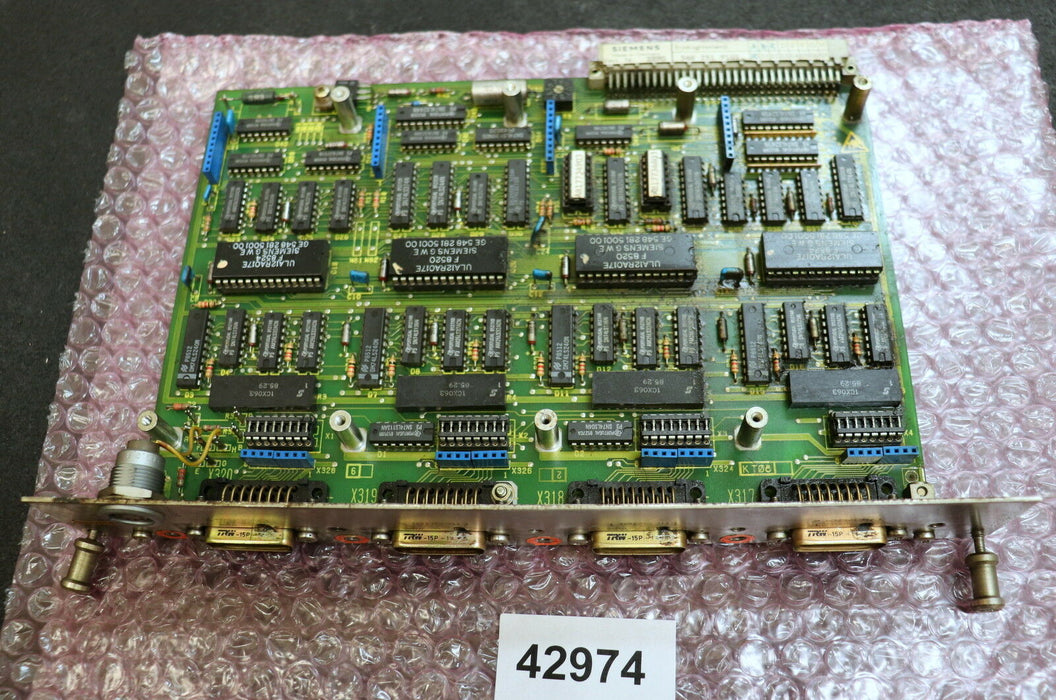 SIEMENS SINUMERIK Messkreis Baugruppe 6FX1125-1AA01 Version C gebraucht - ok