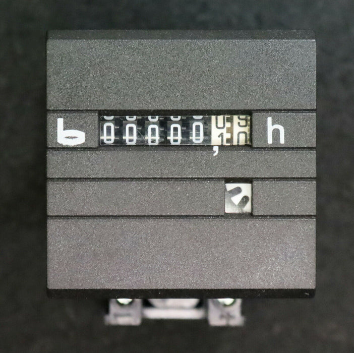 THEBEN Betriebsstundenzähler 7-stellig Nr. 621-07-3 Schwarz 48x48mm Tiefe 43mm