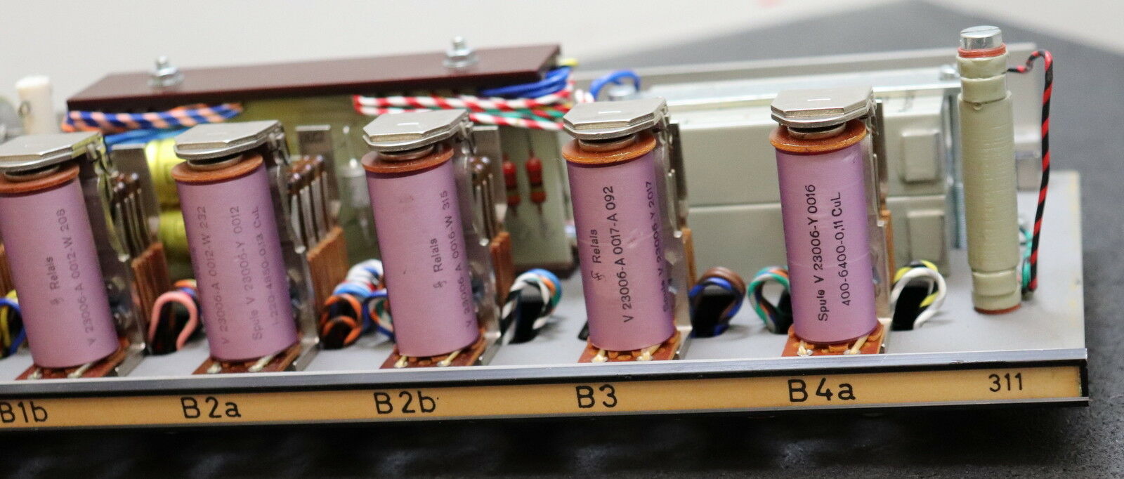 S.I.P. SCHÜTTE Einschub Karte 311 für Lehrenbohrwerk wurde aus einer lauffähigen