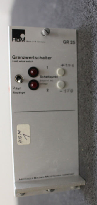 HOT GR25 Kraftmessung BWB