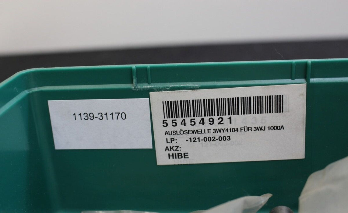 SIEMENS Auslösewelle 3WY4104 für Leistungsschalter 3WJ 1000A - Nennstrom: 1000A