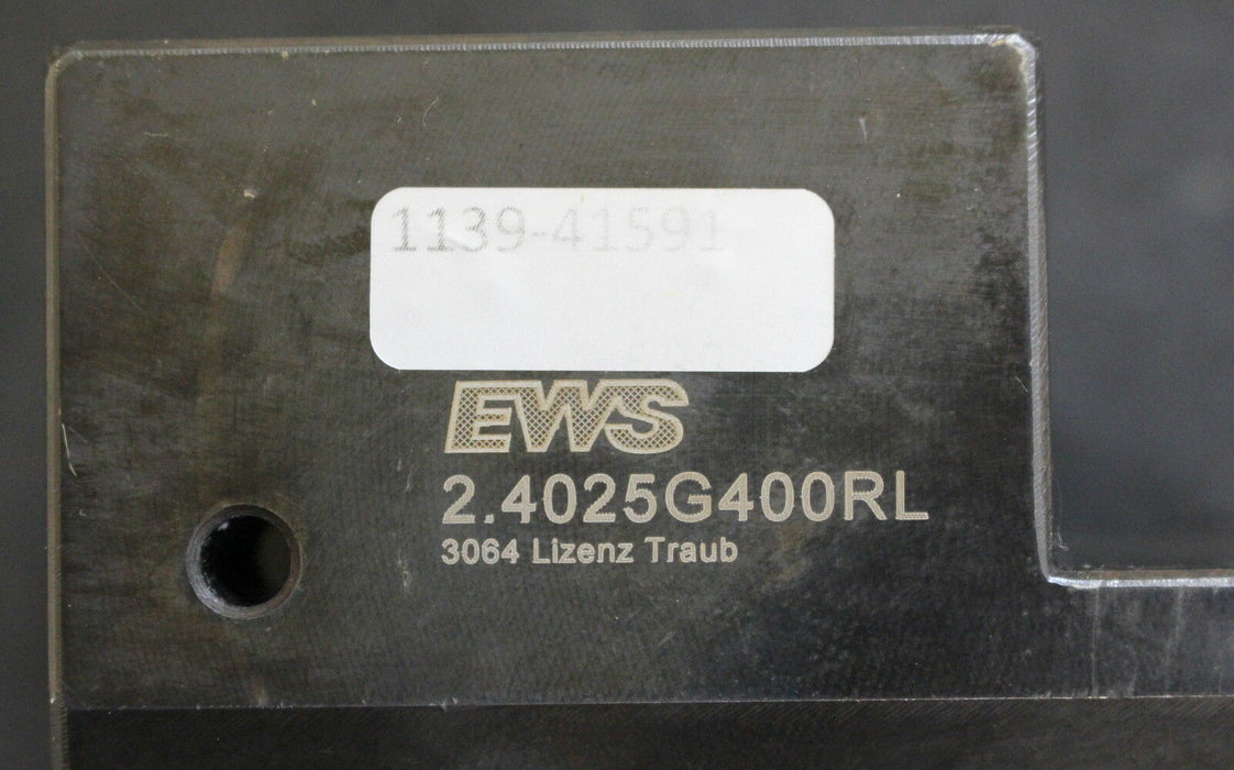 EWS Vierkantlängsaufnahme 2.4025G400RL VDI40 rechts Überkopf Stahlhöhe 25mm